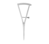 Outil de mesure odontologique antirouille de qualité hospitalière, outil de mesure verbale, pointe droite, instrument médical de haute précision, mesure d'espacement de la colonne vertébrale