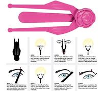 Outil de mesure pour sourcils - Règle de tatouage - Guide de mesure symétrique permanent - Règle de positionnement des sourcils - Outil de mesure des sourcils