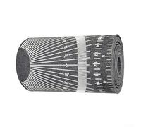 Outil de mesure pour tuyaux de 1 à 6 diamètres avec double échelle de lecture et guide de marquage pour une coupe efficace des tuyaux (5,1 à 40,6 cm)