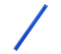 Outil de mesure robuste en aluminium avec amélioration de la prise en main, outil de dessin de haute précision pour dessin technique et travail de précision, règle en aluminium léger