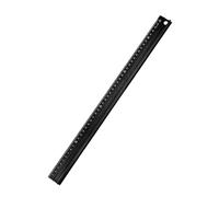 Outil de mesure robuste en aluminium avec amélioration de la prise en main, outil de dessin de haute précision pour dessin technique et travail de précision, règle en aluminium léger