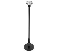 Outil de Mesure Télescopique Bois de Chauffage Magnétique Réglable | Acier Inoxydable Coupe Intégrée pour Bûches et Planches, Noir, Cuillère à Café en Bois