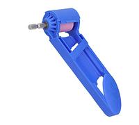 Outil de Meulage de Foret, Affûteur de Foret Portable, Outil de Meulage Tranchant de Foret Hélicoïdal à Tige Droite Portative, Bleu, Forets Jobber