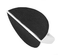 Outil de meulage demi-rond avec design à angle droit pour cloison sèche, fabriqué à partir de matériau PC, complet avec 10 feuilles de papier abrasif pour différents besoins de ponçage (grain 240)