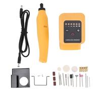 Outil de meulage sans fil à 6 vitesses, fournit un stockage de charge pour mini meuleuse d'angle électrique pour les petits travaux manuels de bricolage à domicile, le travail des
