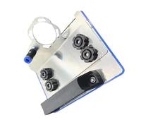 Outil De Meuleuse De Chanfrein De Carrelage - Outil De Coupe De Carrelage En Métal, Support De Meulage De Précision, Accessoire De Meuleuse D'angle | Pour Le Plâtrage, Menuiserie, Installation Profess