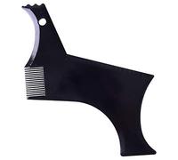 Outil de Mise en Forme Barbe Gabarit Multi Courbes pour Lignes Précises Compatible avec N'Importe Quelle Tondeuse ou Rasoir Accessoire Toilettage Homme