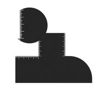 Outil De Mise En Forme De Barbe Professionnelle Carte D'amélioration De La | Pour Une Mise En Forme Précise De La Barbe, Le Style Doit Avoir Un Façonneur De Barbe Pour Les Hommes Chevelure(Kdc)