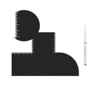 Outil De Mise En Forme De Barbe Professionnelle Carte D'amélioration De La | Pour Une Mise En Forme Précise De La Barbe, Le Style Doit Avoir Un Façonneur De Barbe Pour Les Hommes Chevelure(Kdc set02)