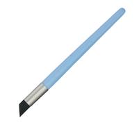 Outil de modelage de couleur en silicone pour artistes - Pointe inclinée / pointe ronde - Outil de peinture - Outils de peinture en silicone - Pinceau de peinture pastel doux - Pinceau rond en argile