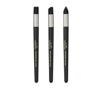 Outil de modelage de couleur en silicone pour artistes - Pointe inclinée / pointe ronde - Outil de peinture - Outils de couleur pastel - Mélange d'huile douce en silicone pastel