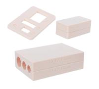 Outil de Modelage en Pâte Polymère 10/12/15mm pour Perles Rondes | Moule à Trois Diamètres Intégrés, Perforation Précise, Mesure Facile, Plastique, pour Argile Autodurcissante