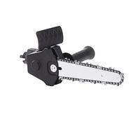Outil de modification de tronçonneuse électrique, kit de fixation portable de 15,2 cm, fixation de perceuse pour outils de modification du bois, noir B