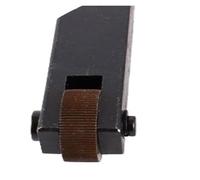 Outil de moletage à double roue en acier, ensemble Outil de moletage for tour, roue simple, roue double, matériau super dur, 0,4-2,0 mm(Single Wheel,0.6mm)