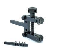 Outil de moletage type pince à ressort Capacité 5,1 cm pour tours Tige 3/8" Machines-outils (U)