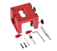 Outil de montage pour piège de porte - Positionnement précis | Kit de pochoirs de serrure de porte avec aide à la voie pour propriétaires de maisons, bricoleurs, projets de bricolage
