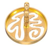 Outil de Moulage D’parfum en Cuivre, Motif Créatif Chinois Réutilisable | Surface Lisse sans Bavure, Poignée Ergonomique Antidérapante, pour Résidu de Parfum, Contemplation et Étude
