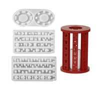 Outil de moulage de lampe en silicone robuste pour travaux manuels, flexible, idéal pour les boulangers et les amateurs de décoration