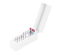 Outil de Nail Art Bit Tool Portable Exfoliation Nail Drill Bits Set pour Pédicure