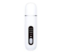 Outil de nettoyage à ultrasons pour la peau, spatule de nettoyage du cuir chevelu, fonction de nettoyage en profondeur des pores, instrument d'élimination des points noirs, idéal pour l'exfoliation du
