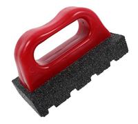 Outil de Nettoyage de Briques Concave ABS Rouge avec Poignée Rainurée | Taloche Beton, Contrôle Manuel, Prise Sûre, pour Maçonnerie, Pierre, Finitions Intérieures et Extérieures