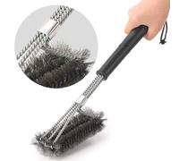 Outil de nettoyage de brosse de Barbecue de gril en acier inoxydable brosses de nettoyage antiadhésives avec poignée accessoires outils de Bbq