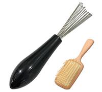Outil De Nettoyage De Brosse - Râteau De Nettoyage Pour Brosse À Cheveux Avec Râteau En Fil Métallique - Peigne, Outil De Nettoyage De Peigne Pour Cheveux Bouclés Et Raides, Maison, Utilisat
