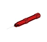 Outil de nettoyage de buse précis - Aiguille de débouchage en acier intégrée pour assemblage de modèles et projets d'artisanat - Applicateurs adhésifs précis