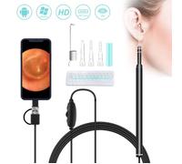 Outil de Nettoyage de Cire d'oreille de Kit Endoscope Pen Caméra Oreille Cuillère