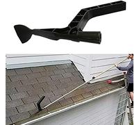 Outil de nettoyage de gouttière de toit, cuillère et pelle de nettoyage pour feuilles de jardin, fossés, villas, maisons de ville