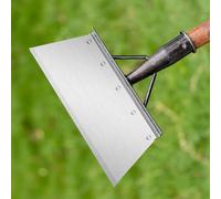 Outil de nettoyage de jardin multifonctionnel, pelle plate en acier au manganèse de 21 cm - Grattoir de jardin extérieur, désherbant et anti-mousse pour glace, neige, sol et mur (sans poignée)