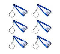 Outil de nettoyage de lunettes, mini nettoyeur de lunettes, 7,6 x 2,9 cm, coussinets souples anti-rayures, effaceur de poussière portable, porte-clés pour lunettes, lunettes de soleil, écrans de