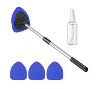 Outil de nettoyage de pare-brise extensible VitsRisea - Nettoyeur d'essuie-glace avec poignée extensible, kit de lavage de fenêtre de voiture absorbants pour véhicules pour camions vertr