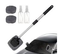 Outil de nettoyage de pare-brise - Kit de lavage pliable pour voitures, kit de nettoyage et détail pour intérieur de voiture | pour remorque, camping-car, camion, voiture berline et véhicules