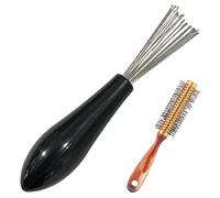 Outil De Nettoyage De Peigne -Outil De Nettoyage De Brosse De Plateforme | Métal | Satin De Nettoyage Brossé Pour Enlever La Poussière, Le Salon Et U