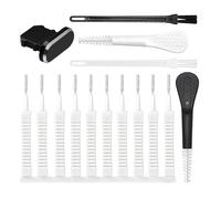 Outil de nettoyage de porte de téléphone générique - 15X/ensemble d'outils de brosse de prise casque | Nettoyeur de port de charge, ensemble de brosses de prise casque, kit de pul