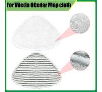 Outil de nettoyage de sol en tissu Triangle de remplacement pour vadrouille à vapeur Vileda, forte Absorption d'eau, tampons de vadrouille à vapeur à séchage rapide 6pcs