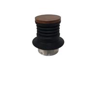 Outil De Nettoyage De Soufflage De Trémie À Dose Unique De Moulin À Grains De Café, Compatible Avec Le Nettoyage Du Moulin À Café À Soufflet En Silicone Breville Sage(Metal cover)