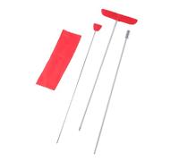 Outil de nettoyage de tête de piano avec tige d'extension et chiffon en fibre pour table d'harmonie de piano et kit de polissage pour table d'harmonie