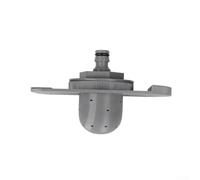 Outil de nettoyage de toilettes gris compatible avec les toilettes Thetford C250 C260, construction en plastique, poignée ergonomique, rangement facile, taille compacte, légère et portable pour