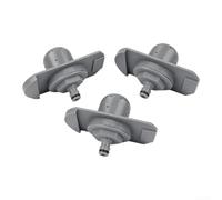 Outil de nettoyage de toilettes portable avec buse de chasse multi-jets pour réservoirs de déchets Thetford C250/C260 RV - Imprimé 3D gris
