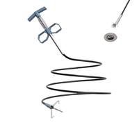 Outil de Nettoyage de Tuyaux - 4 Griffes de Saisie Spiral Flexible et Robuste,Nettoyeur de Canalisation Cheveux,Pour Toilette Salle de Bain Cuisine Tuyau Égout Lavabo Douche