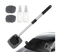 Outil de nettoyage de vitres de voiture, outil de nettoyage de vitres de pare-brise,Outil de nettoyage de pare-brise avec vaporisateur | Kit de lavage de fenêtre de voiture