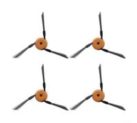 Outil de nettoyage des bords pour Dreame S60 S60 Pro X60 Pro - Brosse latérale de rechange haute efficacité avec poils en nylon pour robot aspirateur (ensembles trimestriels)