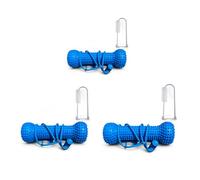 Outil de nettoyage des dents de chien double action ours rouleau Prop | L'accessoire dentaire pour chien Bear Roll maintient la bouche ouverte pendant le brossage ; picots texturés transparents