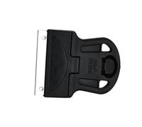 Outil De Nettoyage Des Ongles Poignée En Plastique Professionnelle Bords Acier Inoxydable Élimine Toute Sécurité Les Autocollants Les Résidus D'étiquettes Grattoir De Nettoyage Portable