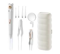 Outil de nettoyage d'oreille portable pour enlever le cérumen - Ensemble d'outils de nettoyage des oreilles | Pour, hommes, femmes, garçons, filles, adolescents, maison, camping, voyage