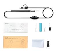 Outil De Nettoyage D'oreille Usb, Cuillère Auriculaire Visuelle Hd, Cure-Oreille Multifonctionnel Avec Mini Caméra, Stylo, Soins Intra-Auriculaires, Endoscope