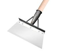 Outil de nettoyage multifonction - Pelle de jardin - Outil de désherbage - Outil pour jardin, ferme, jardin - Pelle de nettoyage plate en acier (23 x 10 x 9,5 cm)