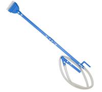 - Outil de Nettoyage Portable de Piscine | Design Manuel en ABS avec Tube de 150 cm et Taille de 87 cm, léger 580 g, élimination des algues de la saleté pour piscines, spas,